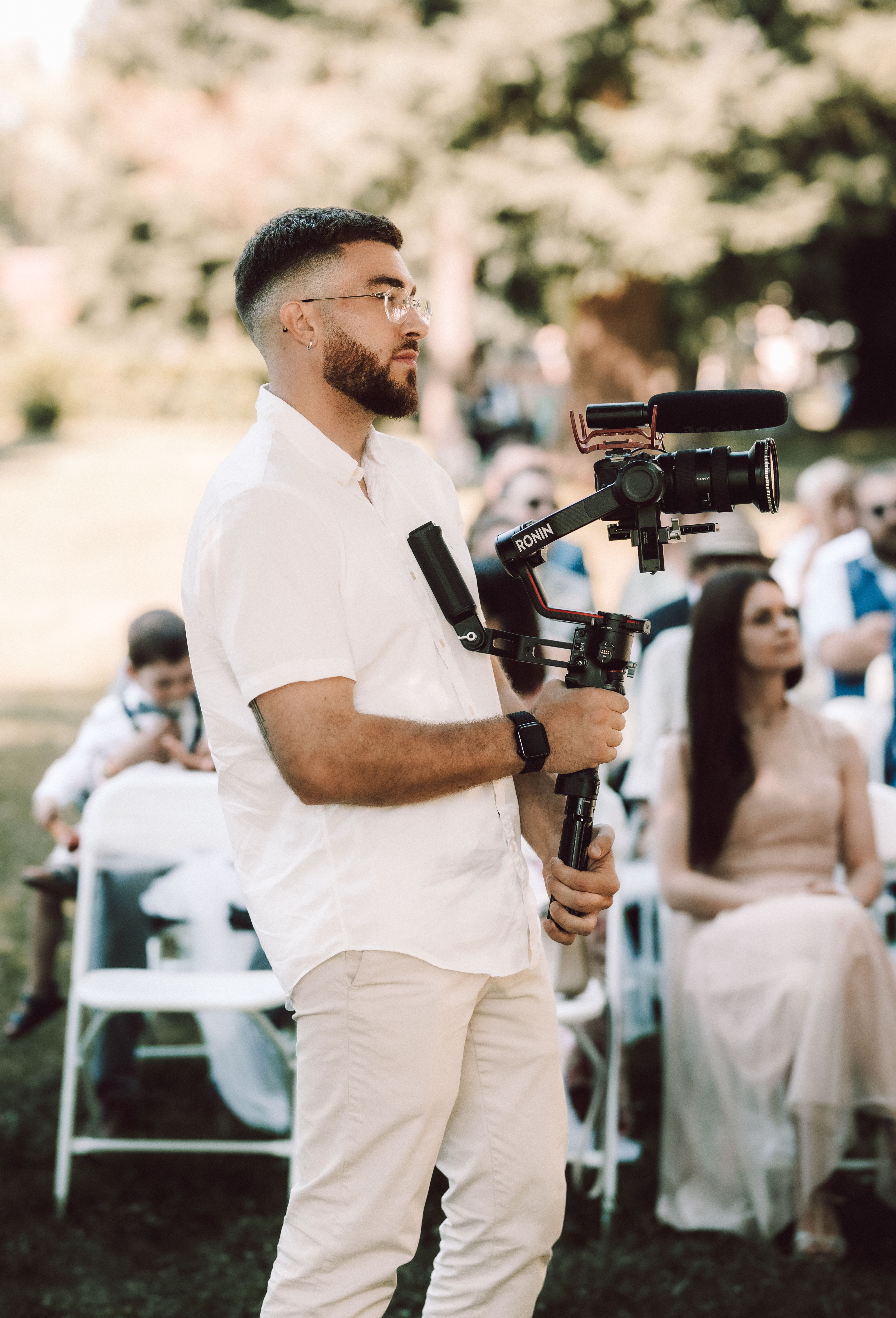 Romain - Photographe au travail